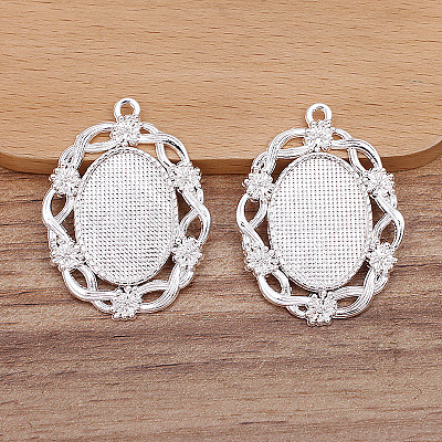 Сеттинги для кулона(кабошонов) OHAR-PW0006-10A-1