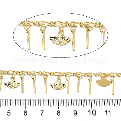 Латунь Figaro цепи CHC-L053-01G-05-1