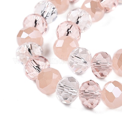 Прозрачные стеклянные бусины GLAA-T023-08A-1