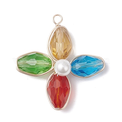 Стеклянные подвески PALLOY-TA00320-1