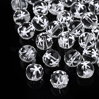 Прозрачные стеклянные бусины GLAA-TAC0010-05-1