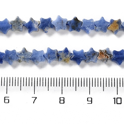 Природный содалит бисер нитей G-G085-B46-02-1