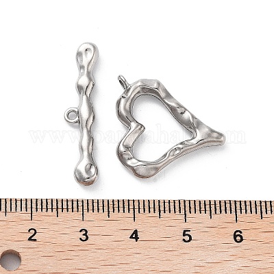 Застежки-тоглы из нержавеющей стали марки 304 STAS-A092-08A-P-1