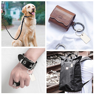 Dog Leather Keychain DIY Kit