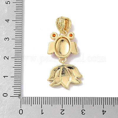 Латунь эмаль подвески KK-Z124-02G-01-1