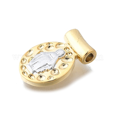 Кованые латунные подвески на религиозную тематику KK-V010-09GP-03-1