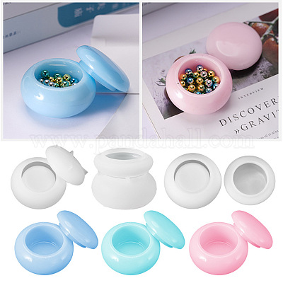 Acquista Stampo in silicone a sfera da 5 pezzi, resina epossidica, stampo a  sfera rotonda, decorazione artigianale per colata fai da te