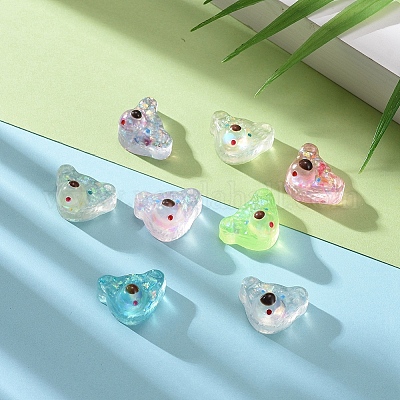 Кабошоны из прозрачной смолы декодируют RESI-CJ0001-128-1