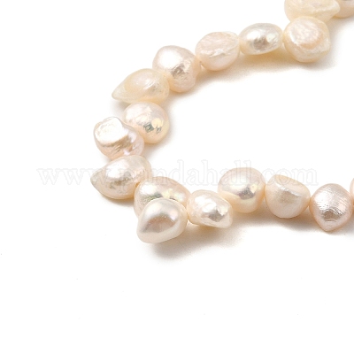 Нити из натурального культивированного пресноводного жемчуга PEAR-I007-03C-01A-1