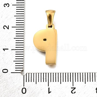 Подвески из нержавеющей стали 304 золотистого цвета STAS-K300-01G-P-1