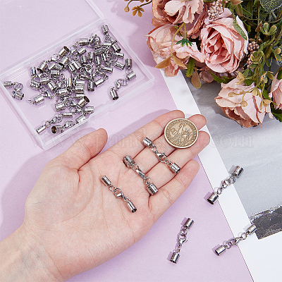 12 шт. 3 стиля карабинов из нержавеющей стали STAS-PH0006-85B-1