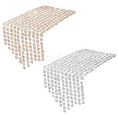 Chemin de table en polyester pour table à manger&nbsp;DJEW-FG0001-04-1