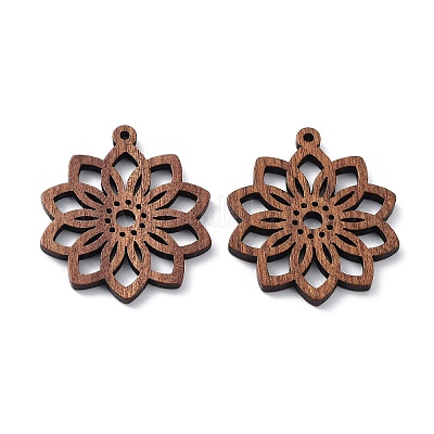 Подвески из орехового дерева WOOD-Q051-05A-1