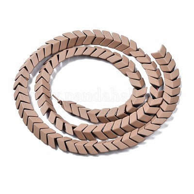 Окрашенного распылением немагнитных синтетических нитей гематита бусы G-T116-25-10-1