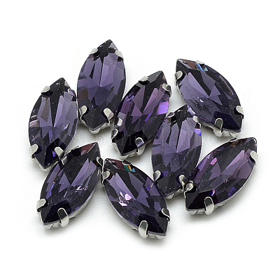 Шить на горный хрусталь RGLA-T034-6x12mm-17-1