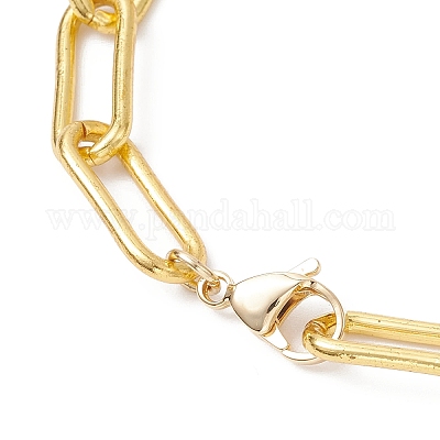 Железные ошейники для животных из цепочки-скрепки NJEW-JN05393-02-1