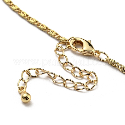 Ожерелья-нагрудники с гранеными квадратными стеклянными бусинами NJEW-R263-10G-1