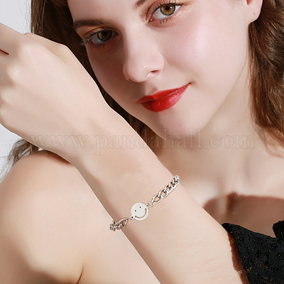 32 шт. 2 цвета 201 нержавеющая сталь соединительные подвески STAS-UN0049-84-1