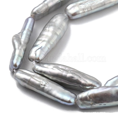 Натуральный жемчуг в стиле барокко кеши PEAR-P064-05B-03B-1