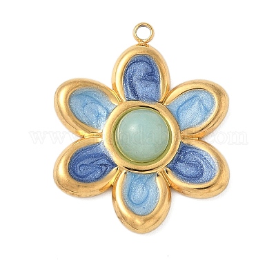 Крашеные натуральный белый нефрит подвески STAS-P404-10C-G09-1