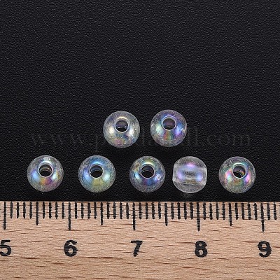 Прозрачные акриловые бусины MACR-S370-B6mm-205-1