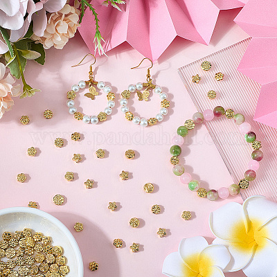 120шт 6 стиля бусины из сплава&nbsp;FIND-BBC0004-72-1