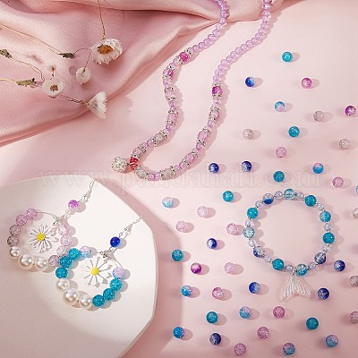 300 шт. 6 цвета окрашенные распылением хрустальные стеклянные бусины CCG-SZ0001-11C-1