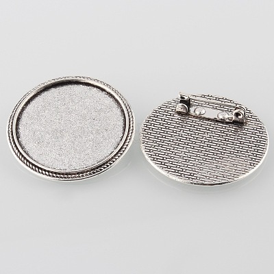 Сплавочная фурнитура для броши PALLOY-O038-42AS-1