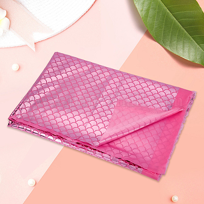 Полиэстеровая ткань с рыбьей чешуей&nbsp;DIY-WH20063-038B-1