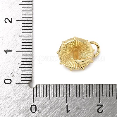 Латунь эмаль подвески KK-C110-30G-02-1