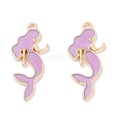 Подвески из эмали и сплава ENAM-N054-021D-1