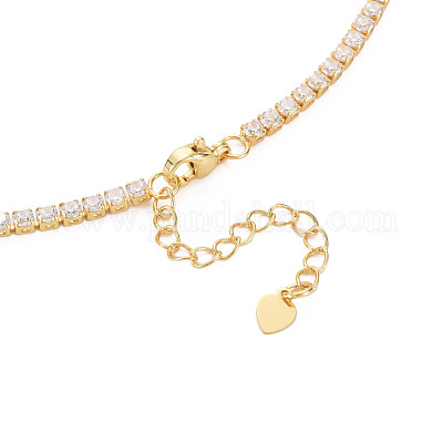 Латунные кубические циркония с подвесками из эмали NJEW-S418-04-1