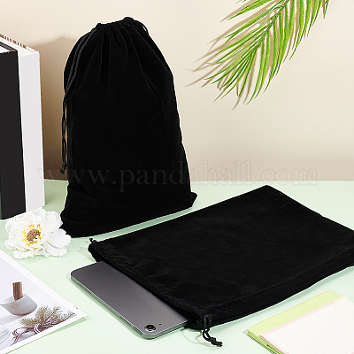 Мешочки из бархатной ткани на шнурке TP-WH0015-09C-1