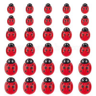 100шт 3 стиля непрозрачные кабошоны из смолы CRES-FH0001-19-1