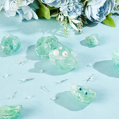 7 пара сережек-гвоздиков 7-го размера 925 из стерлингового серебра STER-PH0001-17-1