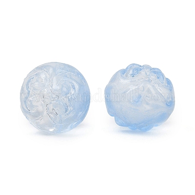 Прозрачные стеклянные бусины GLAA-B027-01C-1