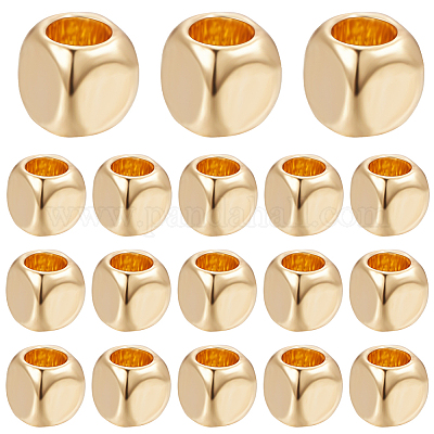 300 шт. Латунные бусины KK-BBC0011-90-1