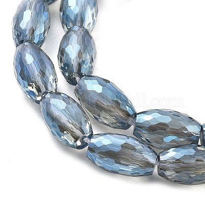 Гальванизируйте прозрачное стекло бисер нитей EGLA-M032-02A-PL02-1