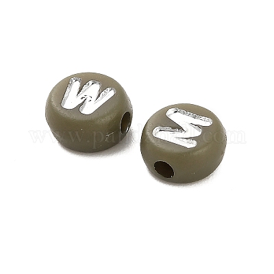 Opake Legierung Perlen&nbsp;OACR-H046-02C-1