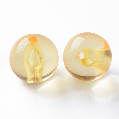 Прозрачные акриловые бусины MACR-S370-A20mm-719-1