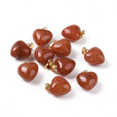 Натуральный красный авантюрин подвески G-I311-A10-G-1