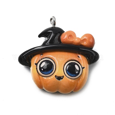 Подвески из непрозрачной смолы на хэллоуин CRES-D318-02B-P-1