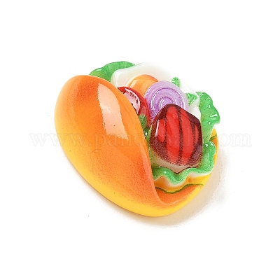 Симпатичные кабошоны из непрозрачной смолы RESI-L046-D04-1