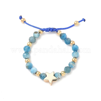 Кольца из натурального апатита RJEW-JR00897-02-1