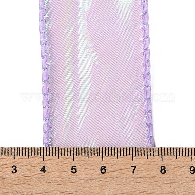 Переливающаяся лента из пряжи «рыбий хвост» для изготовления бантов OCOR-B004-02A-05-1