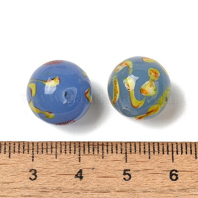 Бусины лэмпворк &nbsp;LAMP-C016-04D-10-1