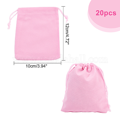 20pcs Pink 9x12cm Packaging Bags