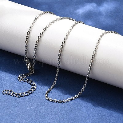 Ожерелье из не тускнеющей нержавеющей стали 304 с цепочкой STAS-T040-PJ204-45-1