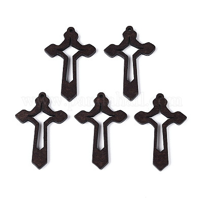 Религиозные подвески из дерева WOOD-T032-47-1