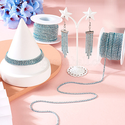 2 рулон электрофорез железные стразы стразы цепочки CHC-TA0001-38B-1